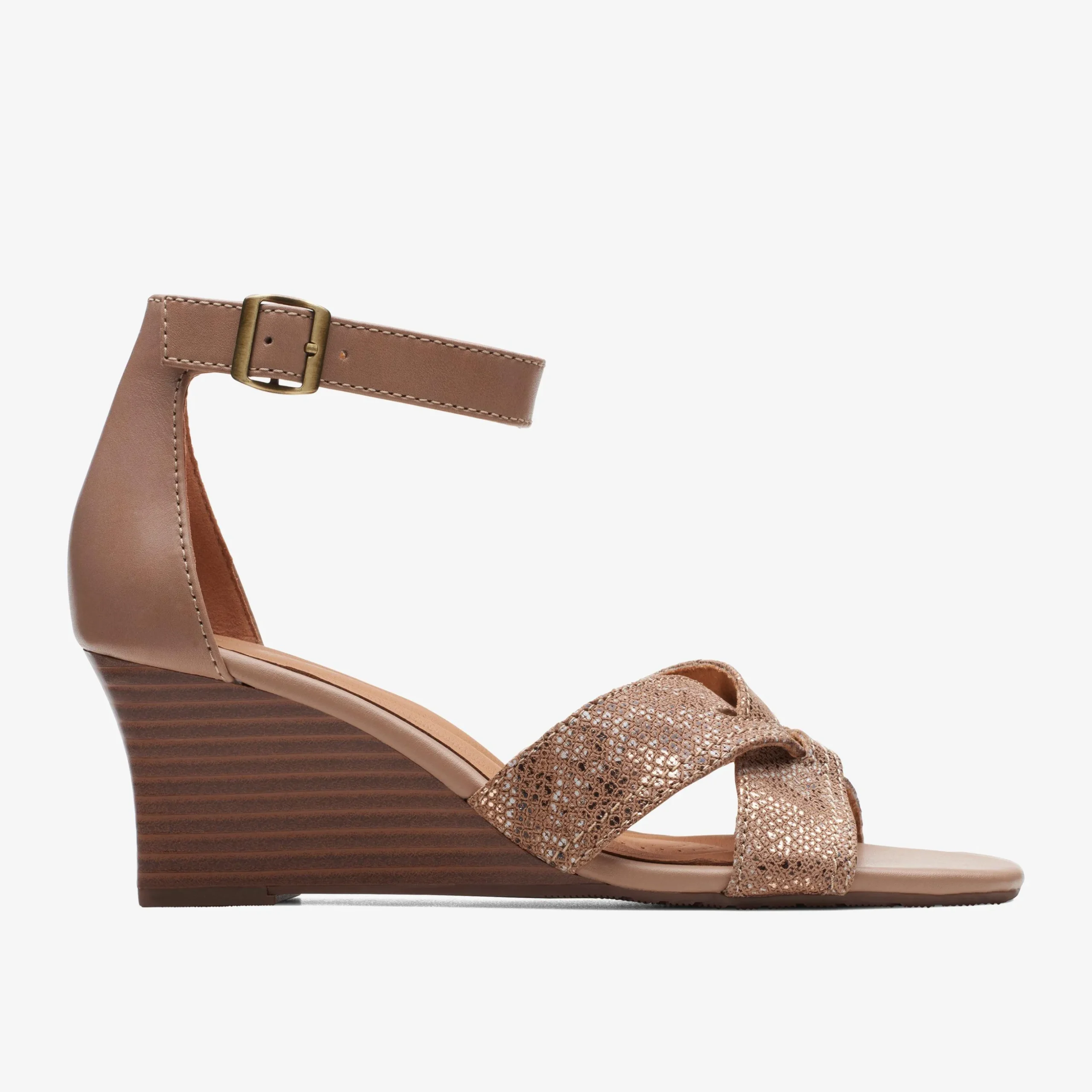 cielo_charm_0.webp Clarks Cielo Charm<Women Wedges | Sandals & Flip Flops