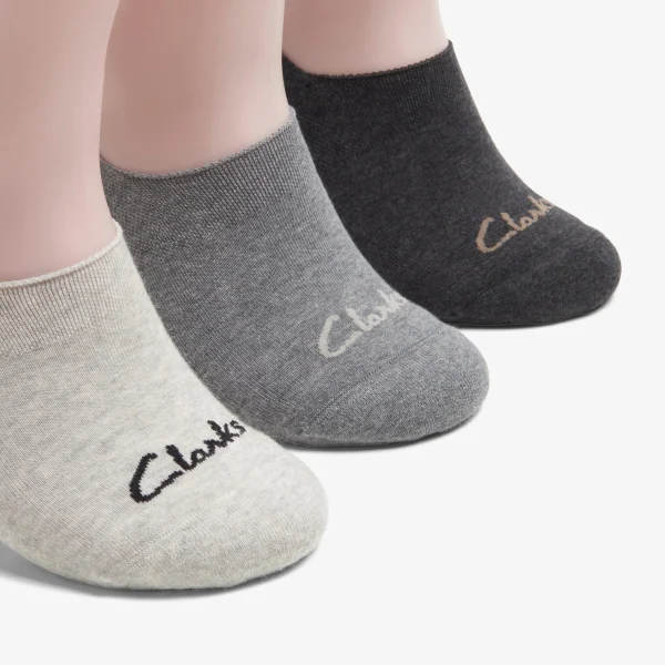 Clarks 3 Pack Liners Sock< Socks | Accessories