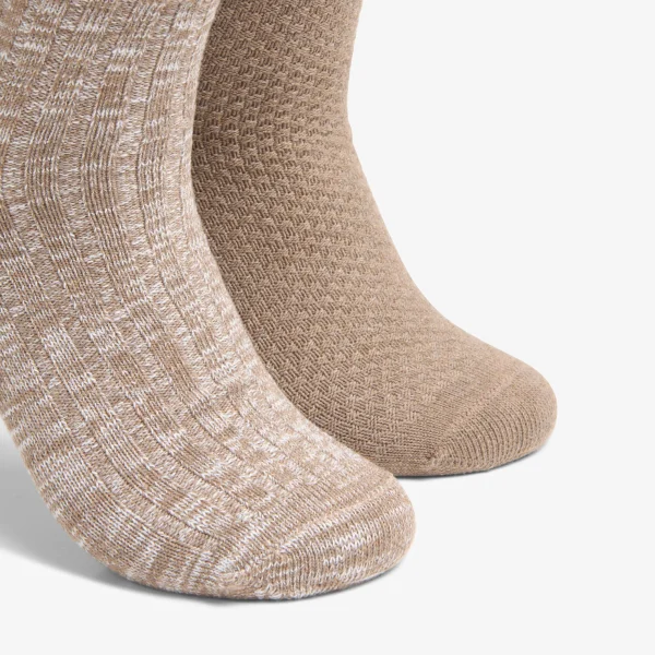 Clarks 2 Pack Marled Crew Sock< Socks | Accessories