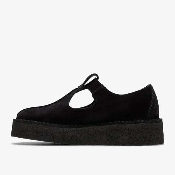 Clarks Trek Wedge T-Bar<Women Flats