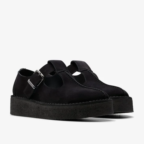 Clarks Trek Wedge T-Bar<Women Flats